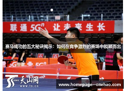 赛马成功的五大秘诀揭示：如何在竞争激烈的赛场中脱颖而出