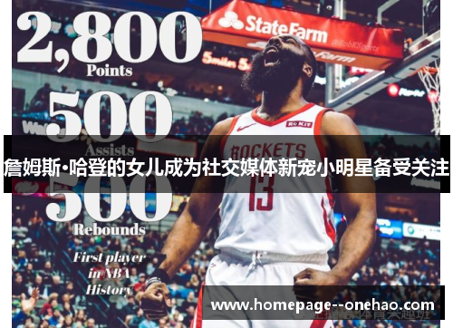 詹姆斯·哈登的女儿成为社交媒体新宠小明星备受关注